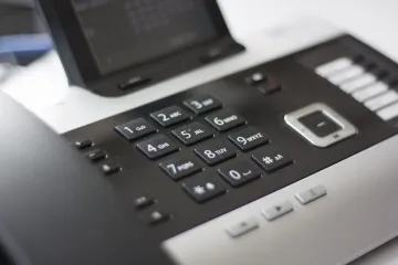 Close up of phone