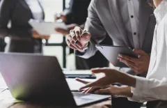 Business brainstorming